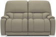 La-Z-Boy Greyson Teak Reclining Loveseat with Headrest image