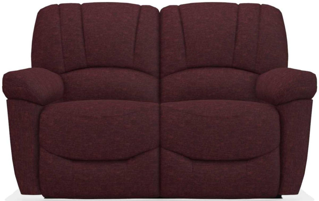La-Z-Boy Hayes Burgundy La-Z-Time Power-Reclineï¿½ Full Reclining Loveseat with Power Headrest