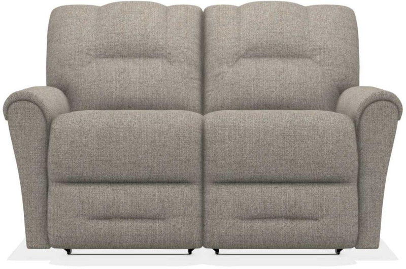 La-Z-Boy Easton PowerRecline La-Z-Time Pewter Reclining Loveseat