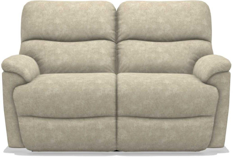 La-Z-Boy Trouper PowerRecline La-Z-Time Stucco Reclining Loveseat w/Power Headrest