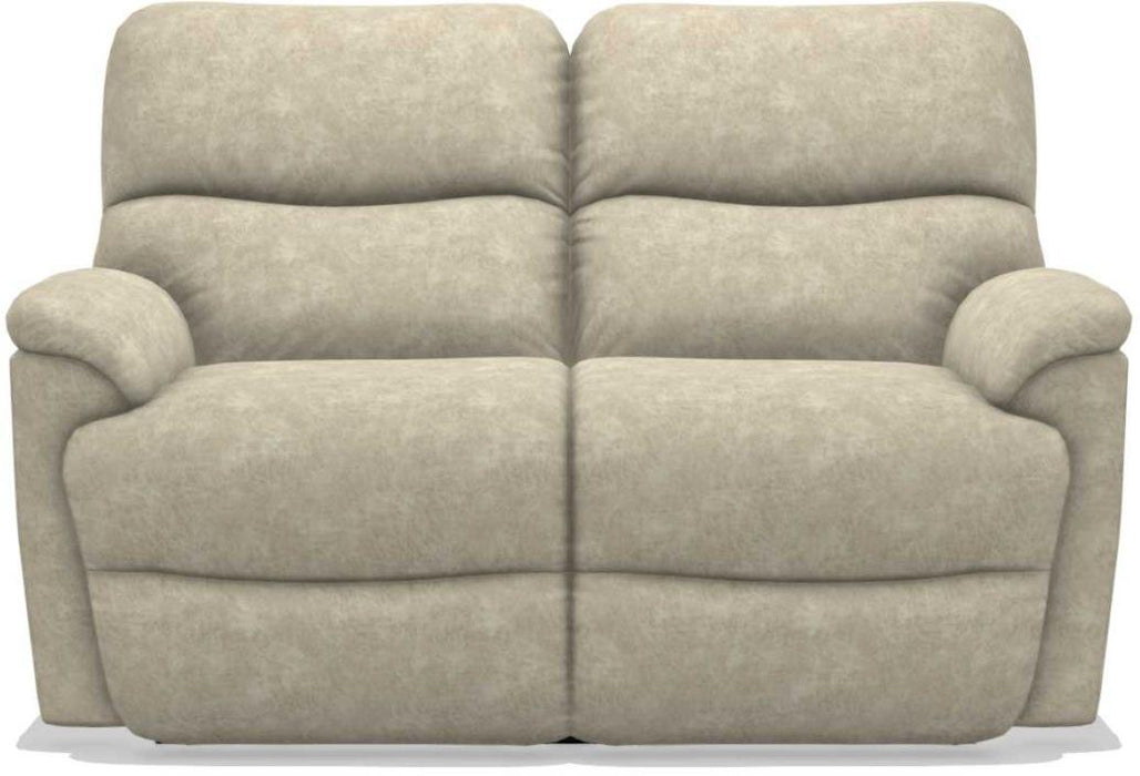 La-Z-Boy Trouper PowerRecline La-Z-Time Stucco Reclining Loveseat w/Power Headrest image