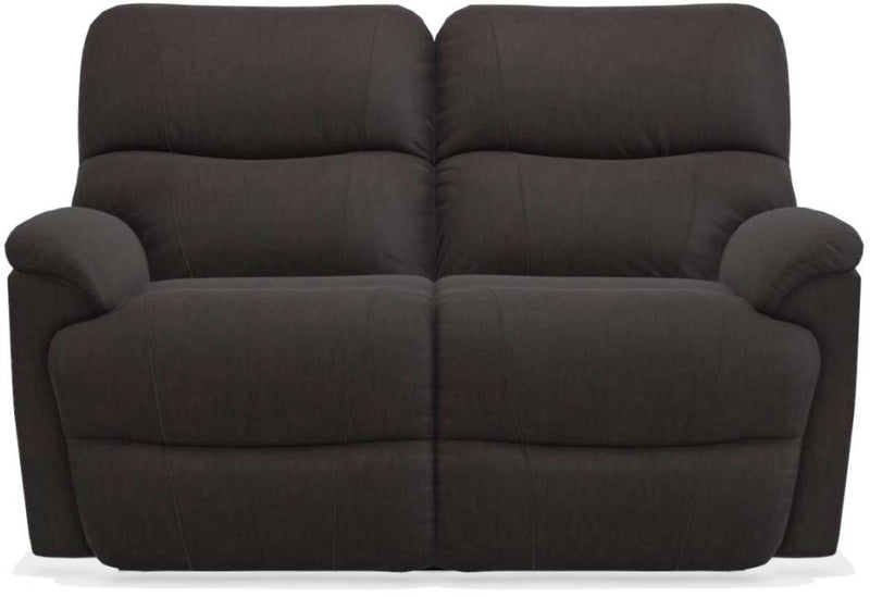 La-Z-Boy Trouper La-Z-Time Walnut Reclining Loveseat