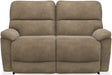 La-Z-Boy Brooks Mushroom Power Reclining Loveseat With Headrest image