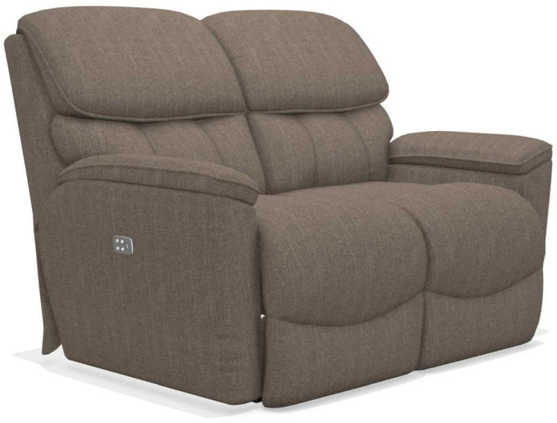 La-Z-Boy Kipling Otter La-Z-Time Power-Reclineï¿½ Full Reclining Loveseat with Power Headrest