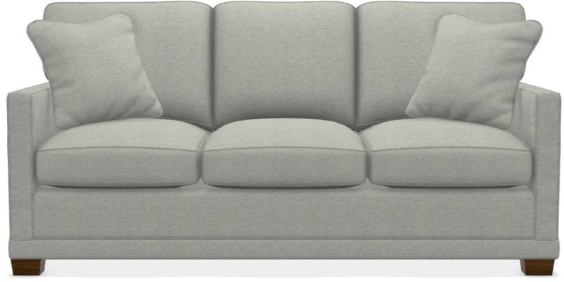 La-Z-Boy Kennedy Fog Premier Supreme Comfortï¿½ Queen Sleep Sofa