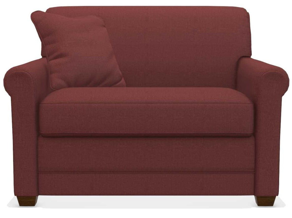 La-Z-Boy Amanda Merlot Premier Comfortï¿½ Twin Sleep Sofa