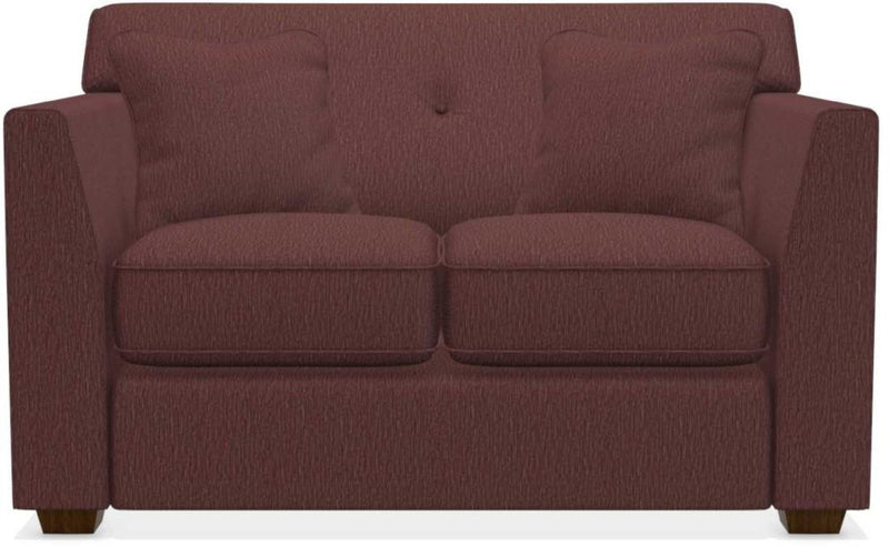 La-Z Boy Dixie Burgundy Loveseat