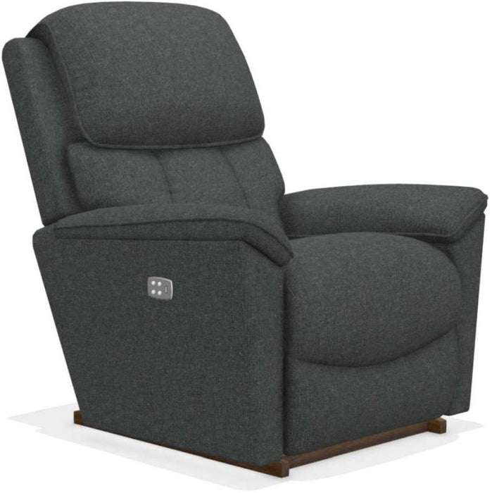 La-Z-Boy Kipling Slate Power-Recline-XRï¿½ Reclina-Rocker Rocking Recliner