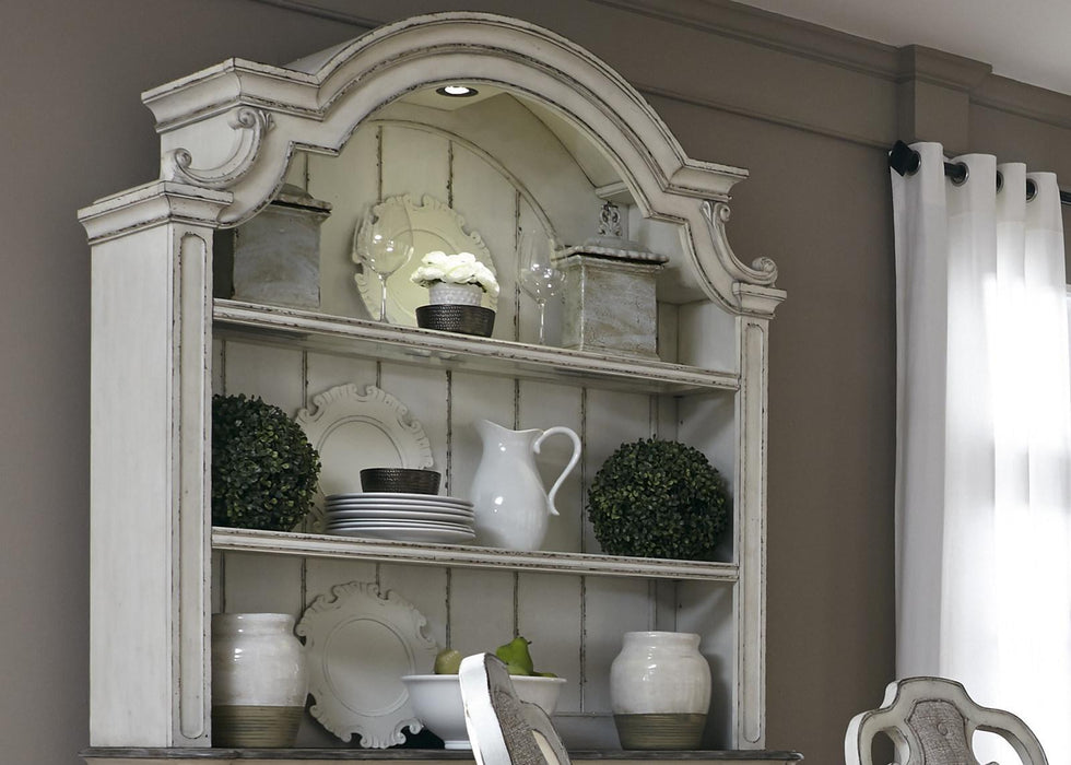 Liberty Furniture Magnolia Manor Hutch in Antique White image