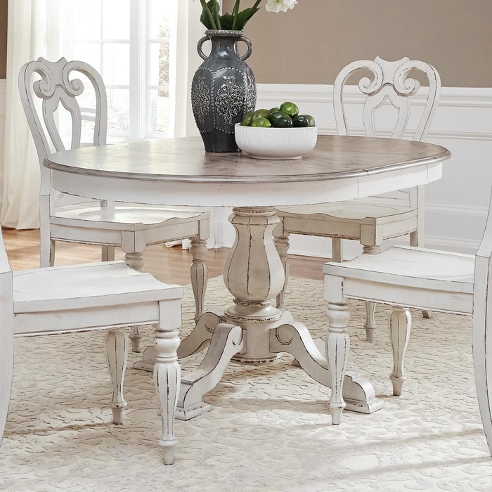 Magnolia Manor Pedestal Table Top image