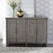 Liberty Furniture Modern Farmhouse Buffet in Dusty Charcoal image