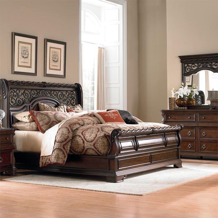 Liberty Furniture Arbor Place Sleigh Footboard King Bed