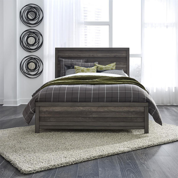 Liberty Furniture Tanners Creek Twin Panel Bed in Greystone image