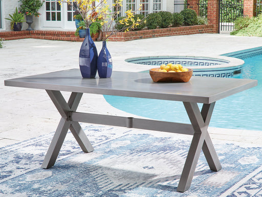 Half Moon Beach Outdoor Dining Table - Vicars Furniture (McAlester, OK)