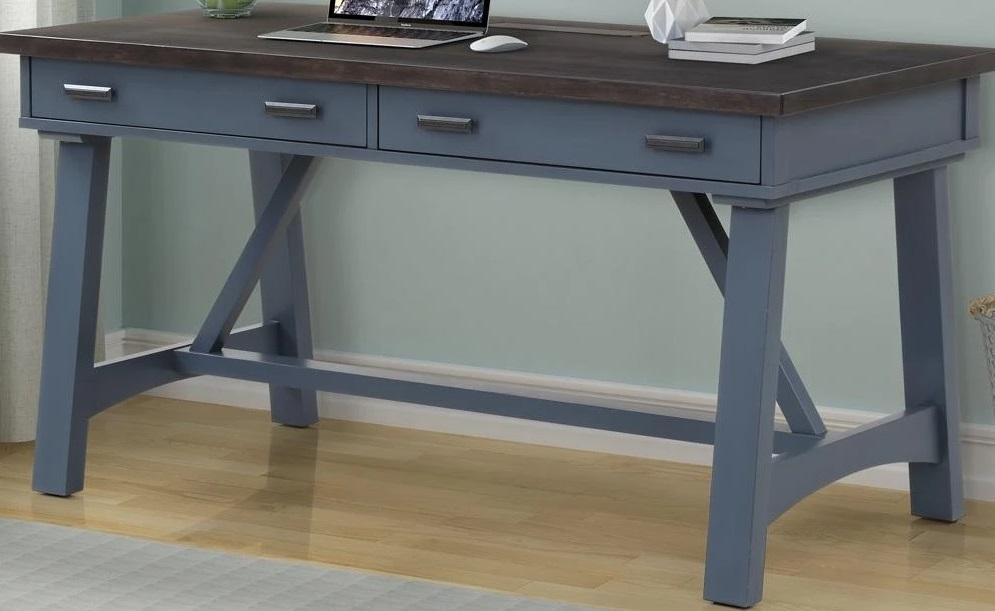 Parker House Americana Modern 60 in. Writing Desk in Denim image