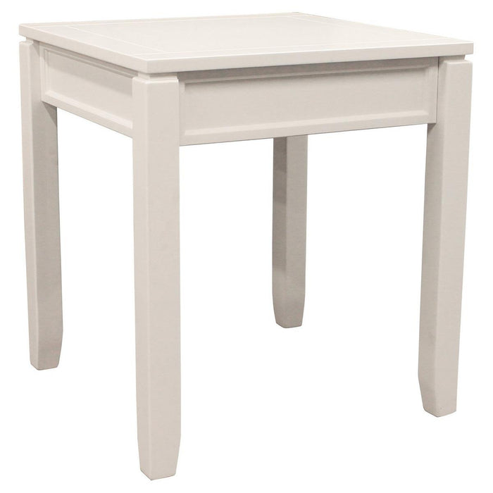 Parker House Boca 20 in. Corner Table in White image