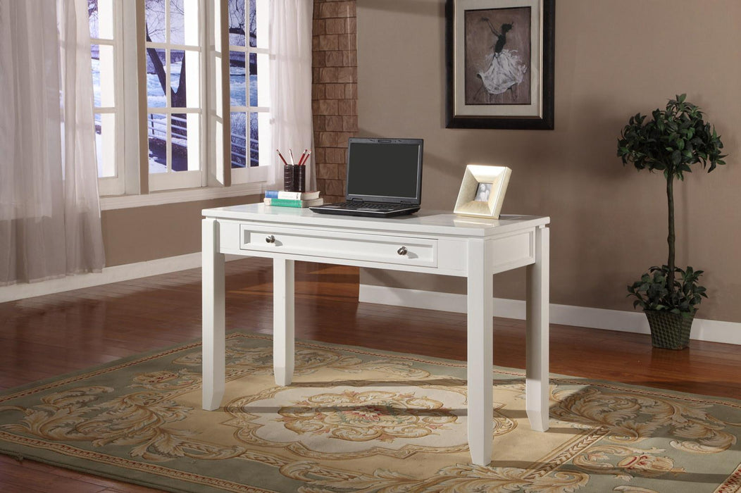 Parker House Boca 47" Writing Desk in Cottage White image