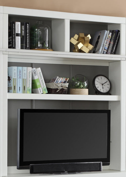 Parker House Catalina 56" Bookcase TV Hutch in Cottage White image