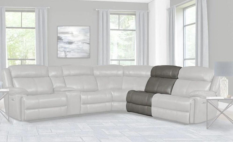 Parker House Furniture Eclipse Armless Chair in Florence Heron