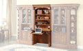 Parker House Huntington 2 Piece Library Desk in Antique Vintage Pecan image