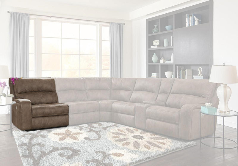 Parker House Polaris LAF Chair Recliner Power with USB and Power Headrest in Kahlua