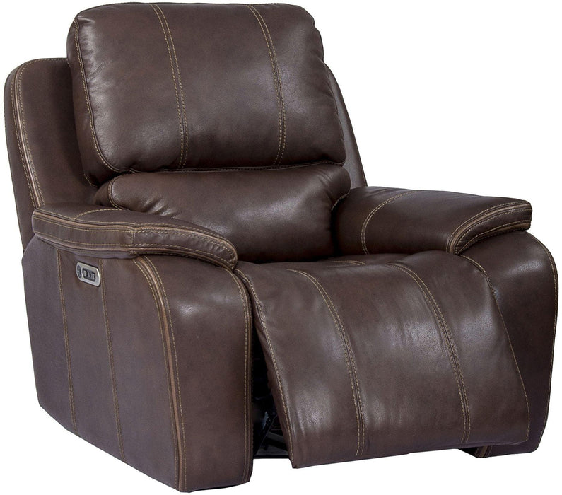 Parker House Potter Recliner PWR w/ USB & PWR Headrest in Walnut