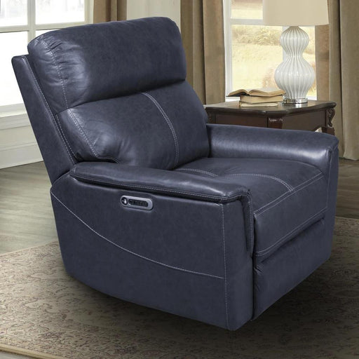 Parker House Reed Power Recliner in Indigo image