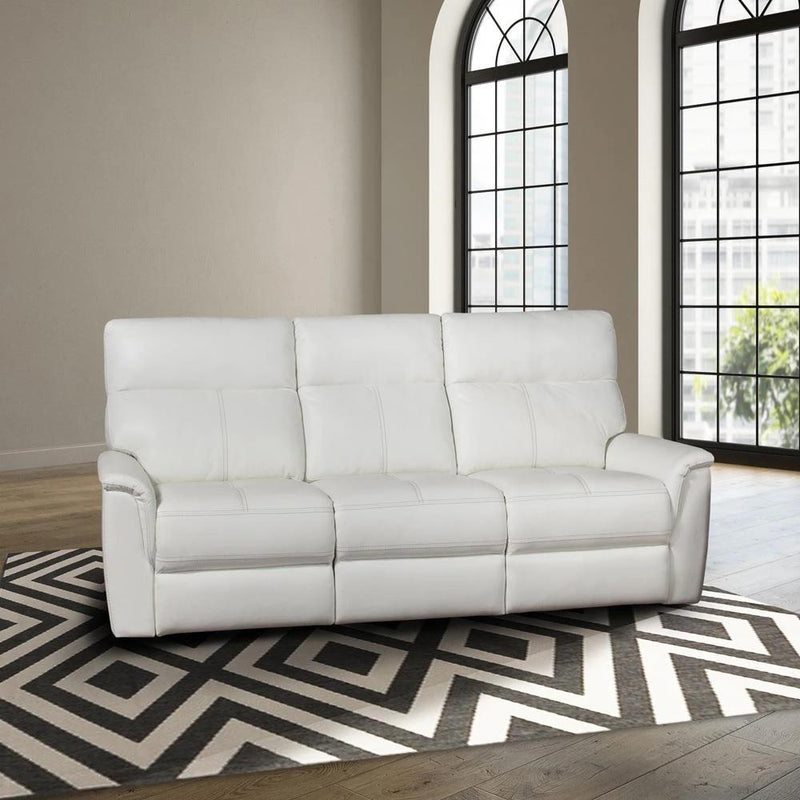 Parker House Reed Power Sofa in Pure White