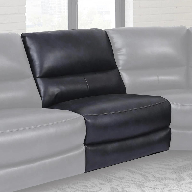 Parker House Samson Armless Chair in Banner Navy