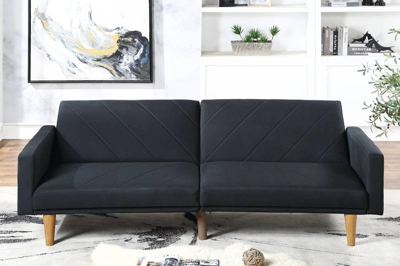 Civilf Adjustable Sofa in Black