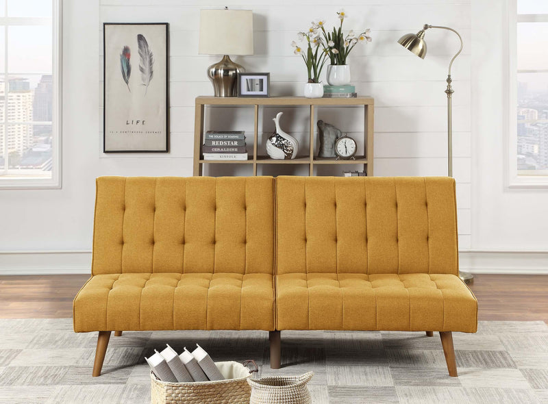 Civilf Adjustable Sofa in Mustard