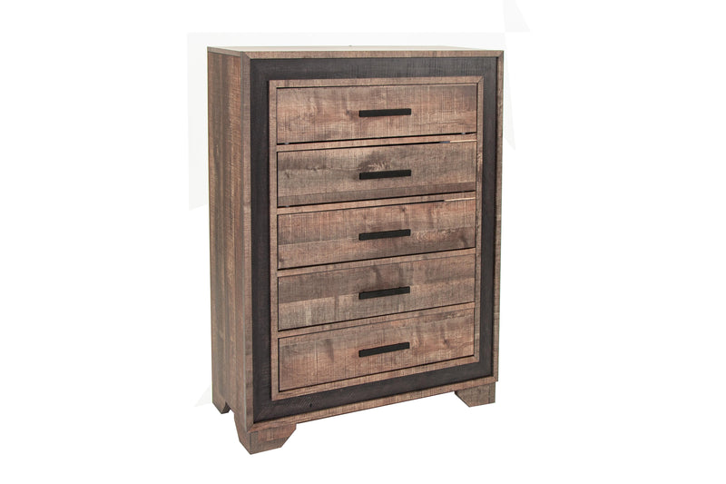 Chuint Chest in Brown Rustic + Rustic Charcoal