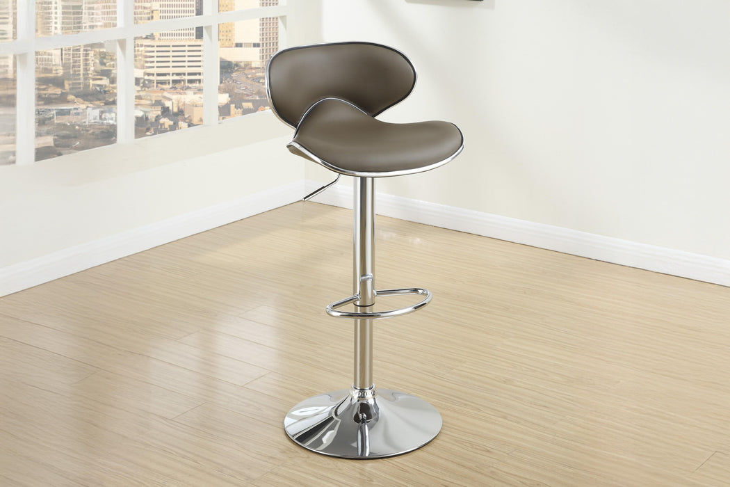 Huifur Adjustable Bar Stool in Espresso