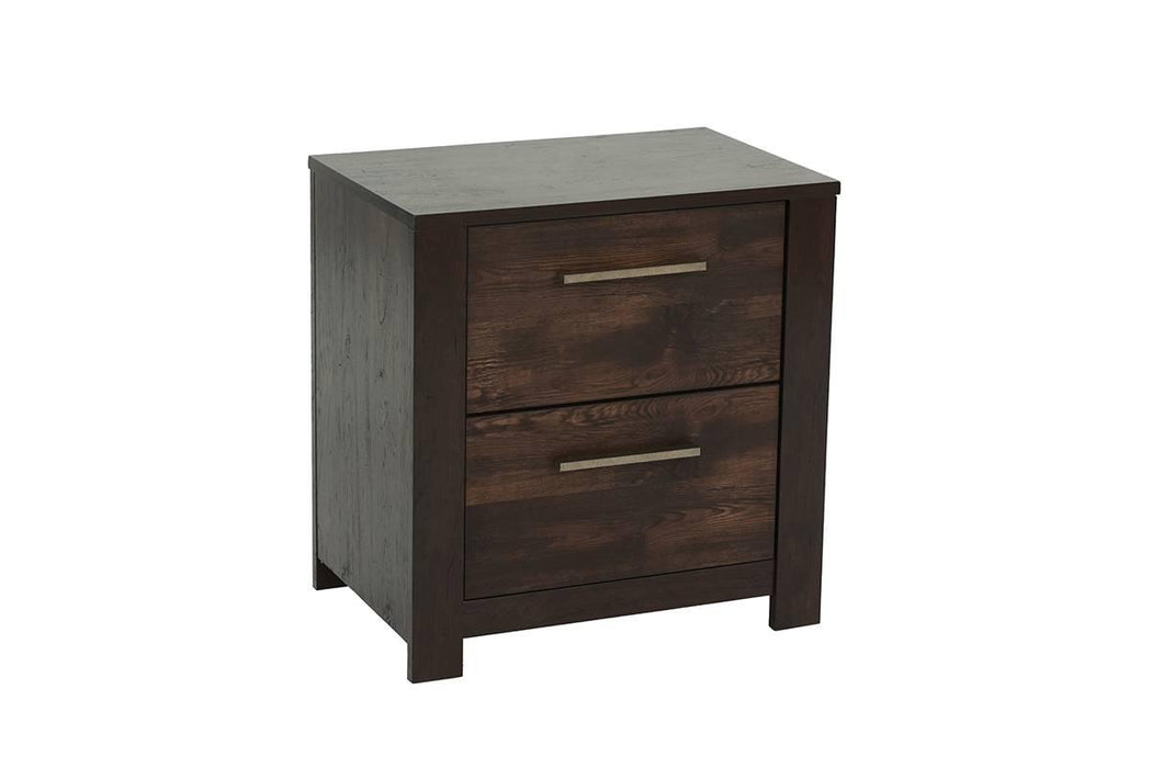 Liihen Night Stand in Mahogany