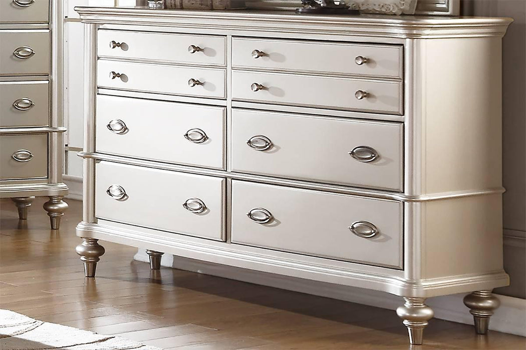 Mcraft Dresser in Silver
