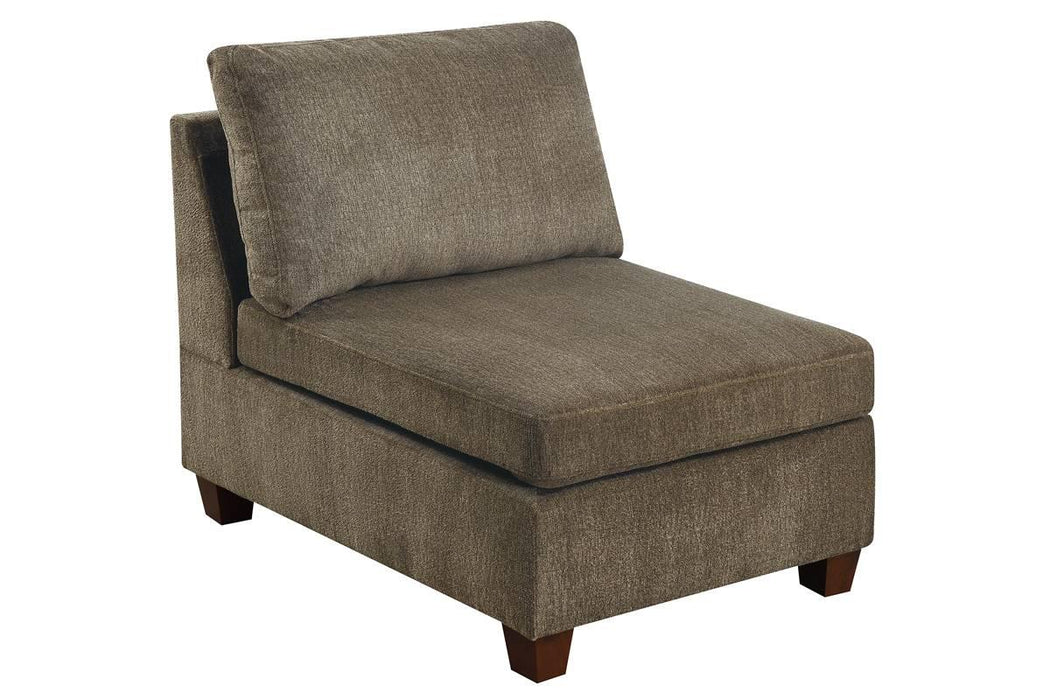 Taiyus Armless Chair in Tan