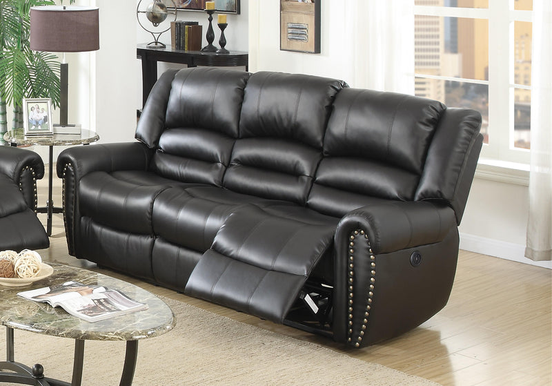 Uefurn Power Sofa in Black