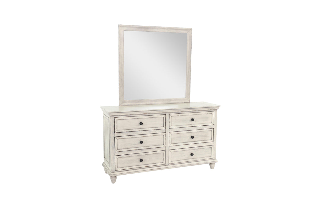 Vfvnco Mirror in Antique White
