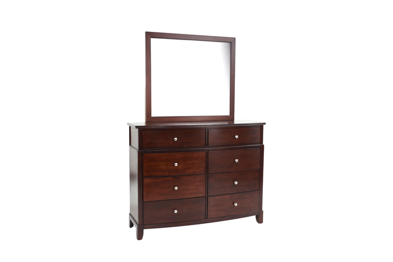 Vfvnco Mirror in Dark Cherry