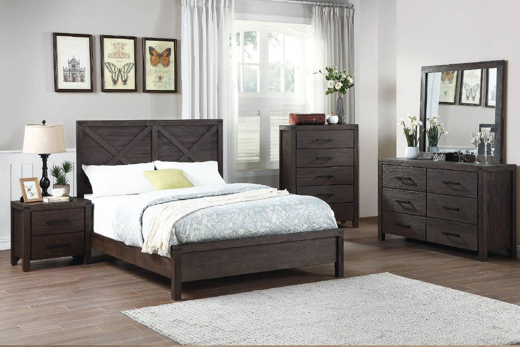 Viethn Queen Bed in Espresso