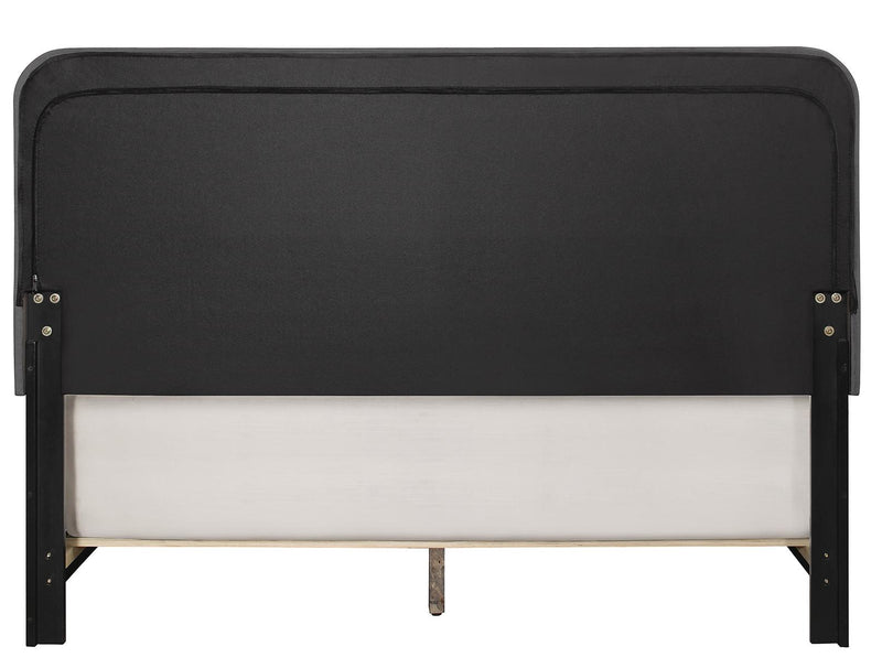 Pulaski ACH All-In-One Queen Channeled Bed in Grey