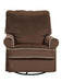 Pulaski Birch Hill Swivel/Glider Recliner - Stella Cofee Doe Piping image