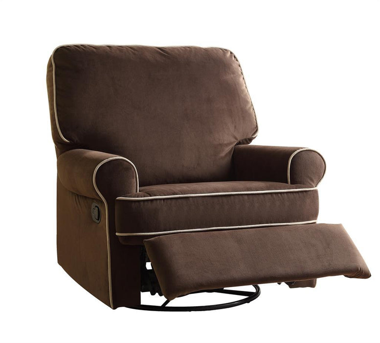 Pulaski Birch Hill Swivel/Glider Recliner - Stella Cofee Doe Piping