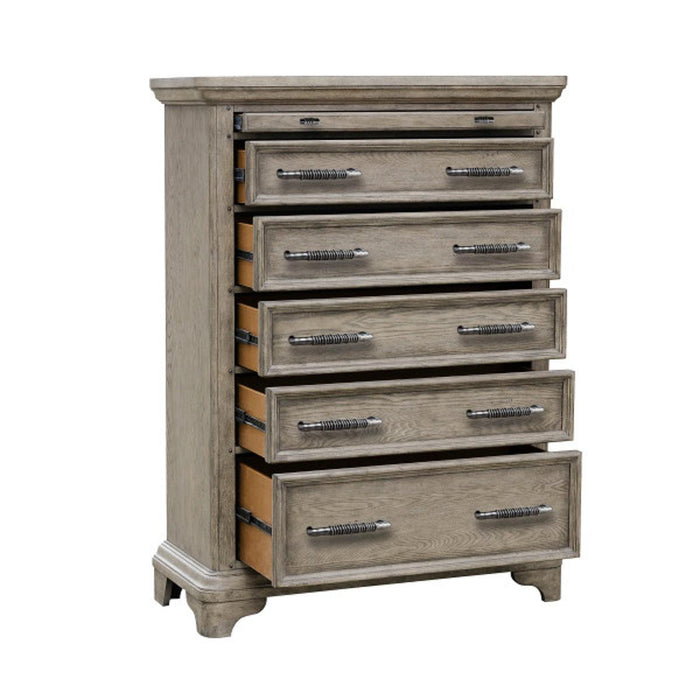 Pulaski Bristol Drawer Chest in Elm Brown