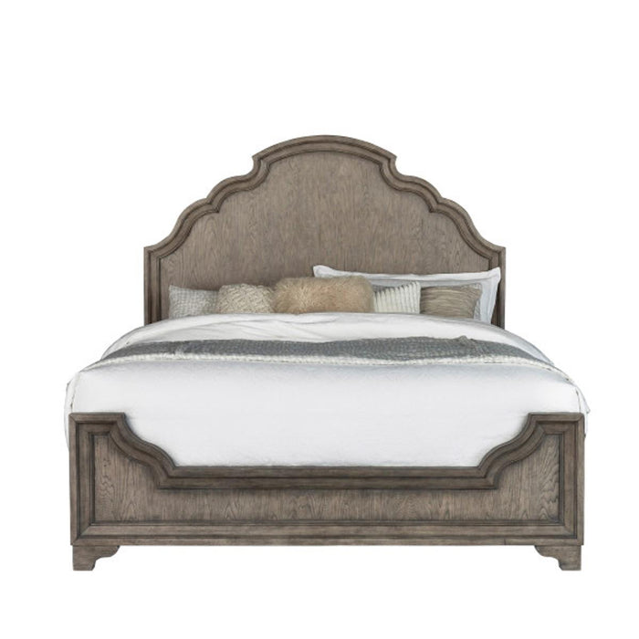 Pulaski Bristol King Panel Bed in Elm Brown image