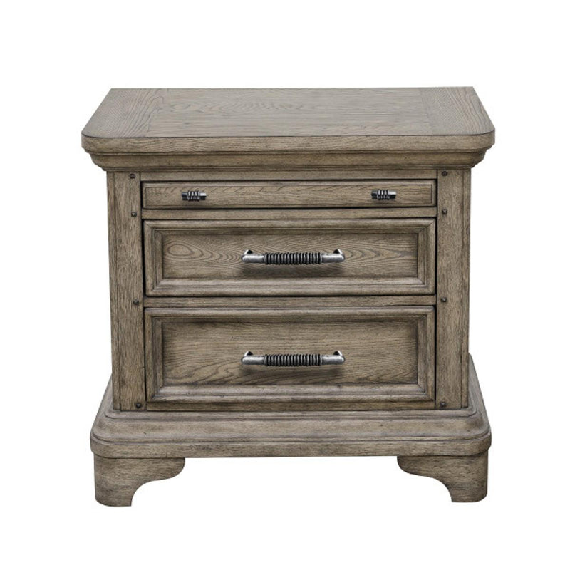 Pulaski Bristol Nighstand in Elm Brown in