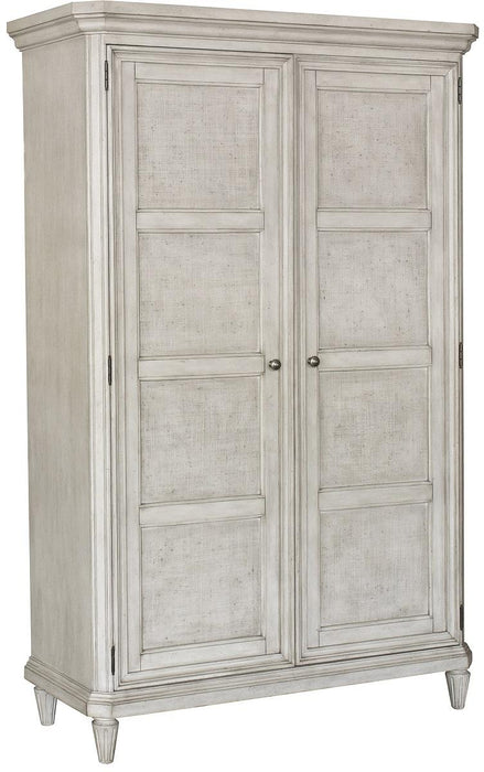 Pulaski Campbell Street 4 Drawer Armoire in Vanilla Cream