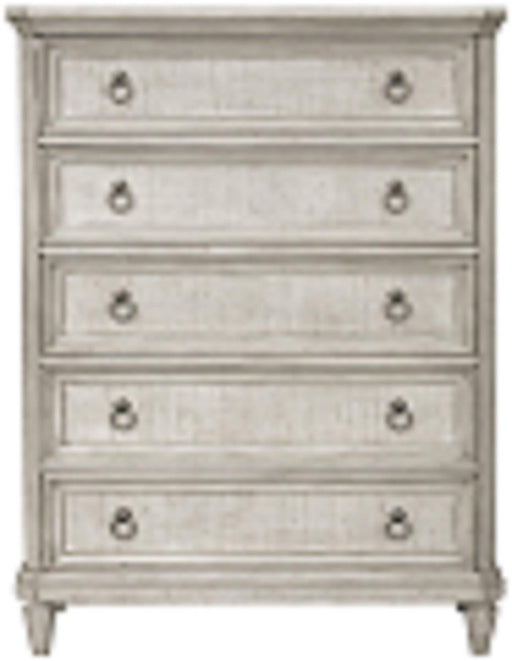 Pulaski Campbell Street 5 Drawer Chest in Vanilla Cream image