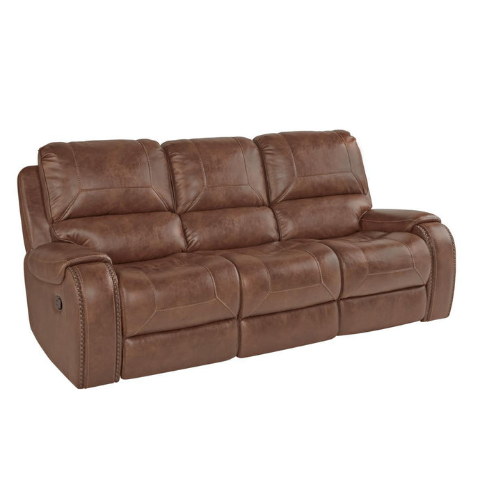 Pulaski Dual Recliner Sofa with Dropdown Charging Console