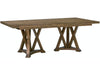 Pulaski Furniture Anthology Double Pedestal Dining Table in Medium Wood image